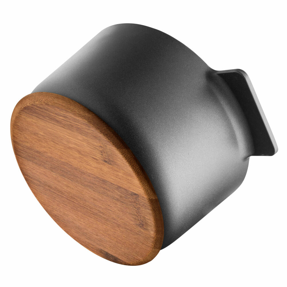 Eva Solo Magnetischer Untersetzer Nordic Kitchen, Edelstahl, Bambus, Braun, 18.5 cm, 520450