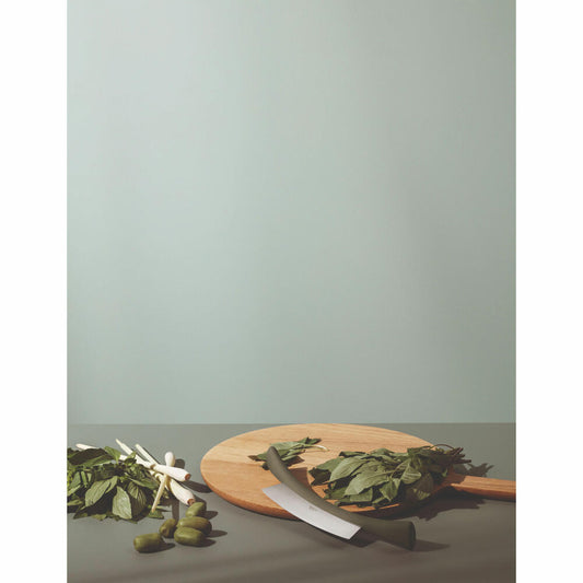 Eva Solo Wiegemesser Green Tool, Kräutermesser, Kräuterhacker, Messer, Kunststoff, Stahl, Grün, 30 cm, 531522