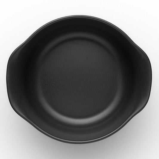 Eva Solo Nordic kitchen Schüssel, Schale, Servierschale, Salatschüssel, Feinsteinzeug, Schwarz, Ø 18.5 cm, 1.2 L, 502795