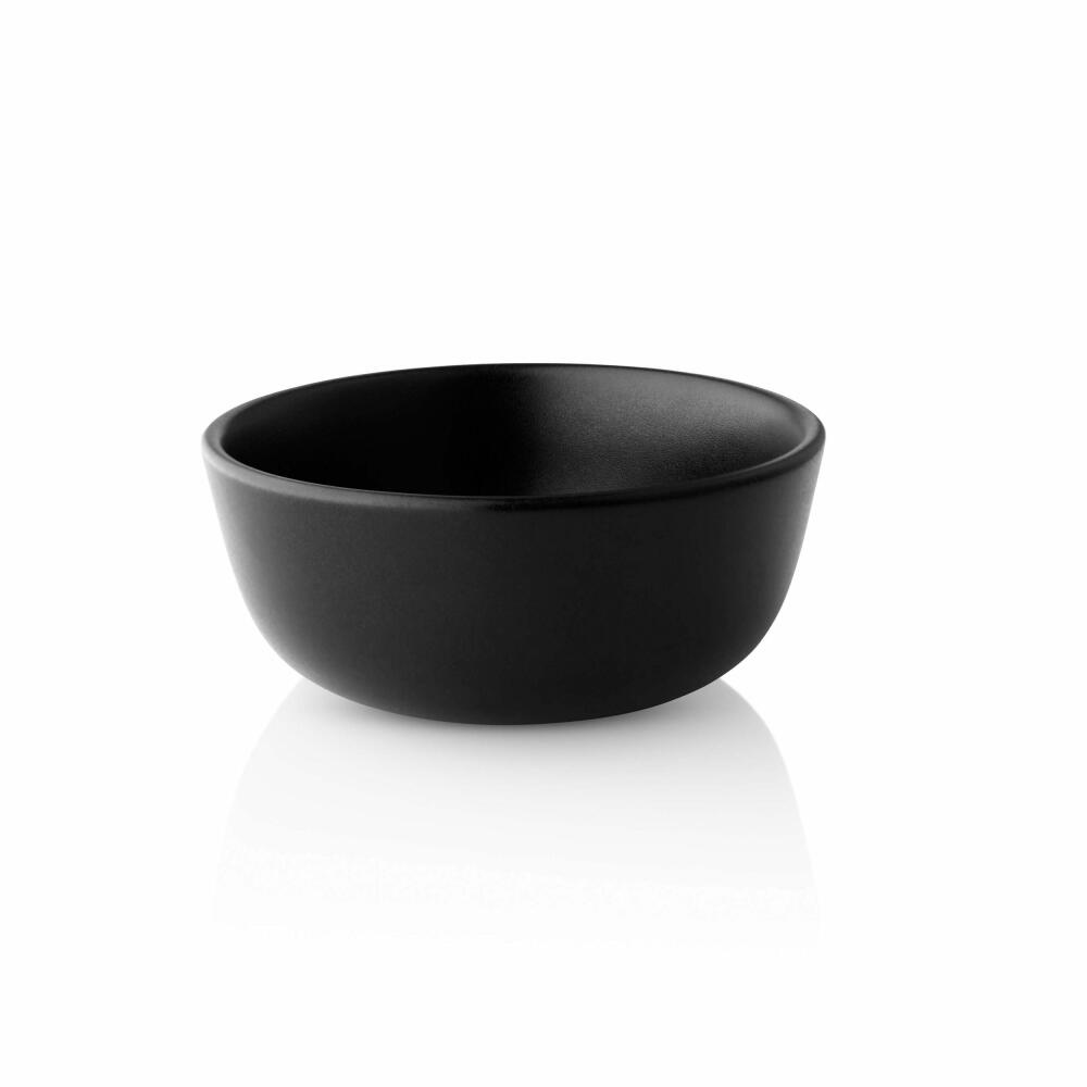 Eva Solo Schale Nordic Kitchen 10 cm, Schüssel, Müslischale, Steinzeug, Schwarz, 150 ml, 502767
