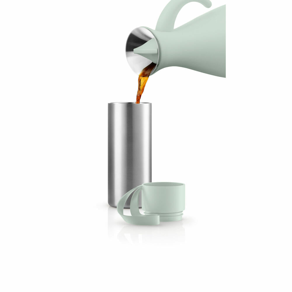 Eva Solo Isolierbecher To Go Cup, Thermobecher, Edelstahl, Kunststoff, Sage, 350 ml, 567045