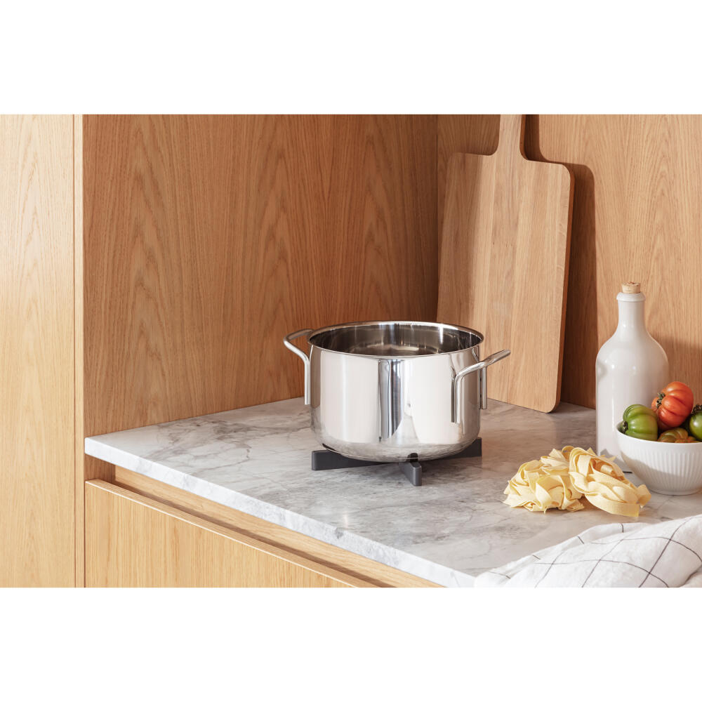 Eva Solo Trivet Flex, Trivet for Pots, Silicone, Black, 21 cm, 530780