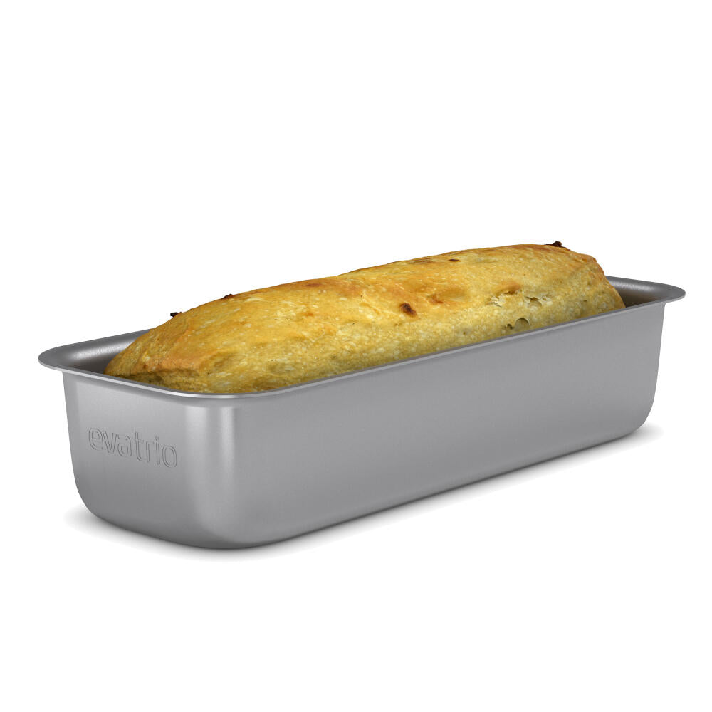 Eva Solo Bread/Cake Pan Professional, Aluminium, Ceramic Slip-Let Non-Stick Coating, Grey, 1.35 L, 28 x 10.5 x 6 cm, 202031