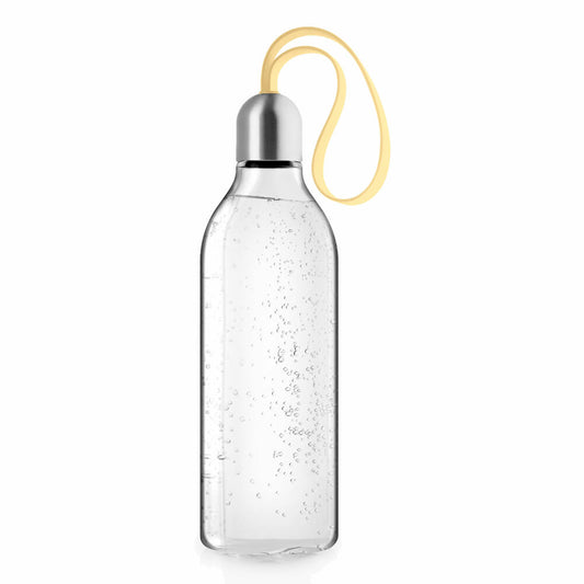 Eva Solo Backpack Trinkflasche Lemon, Wasserflasche, Flasche, Kunststoff, Edelstahl, Gelb, 500 ml, 505016