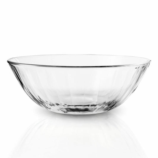 Eva Solo faceted glass bowl, bowl, serving, dessert bowl, glass, transparent, 0.5 L, set of 4, 567436