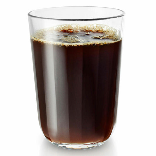 Eva Solo Facettenglas, Gläser, Glasset, Wasserglas, Trinkglas, Saftglas, Trinken, Genießen, Glas, Transparent, 340 ml, 4er Set, 567434