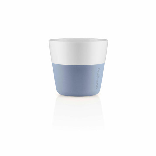 Eva Solo Lungo-Becher Blue Sky, 2er Set, Kaffeebecher, Porzellan / Silikon, 230 ml, 501127