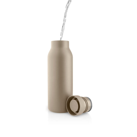 Eva Solo Isolierflasche Urban, Edelstahl, Kunststoff, Pearl Beige, 0.5 L, 575006