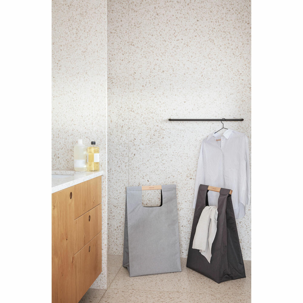 Eva Solo Laundry Bag Dark Grey, Laundry Bag, Laundry Collector, Laundry Basket, Dark Grey, 75 L, 530693