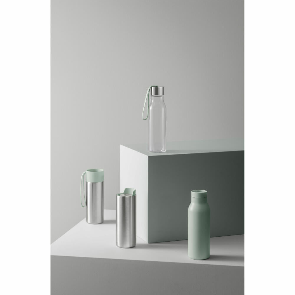 Eva Solo Isolierbecher To Go Cup, Thermobecher, Edelstahl, Kunststoff, Sage, 350 ml, 567045