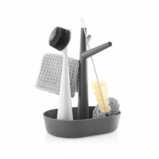 Eva Solo Kitchen Organiser Elephant Grey, Küchenorganizer, Spülenorganizer, Ordnungshelfer, Kunststoff, Grau, 23.5 cm, 530678