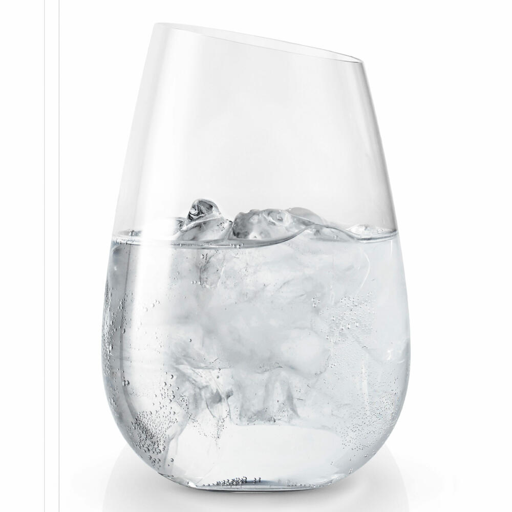 Eva Solo glass, water glass, drinking glass, juice glass, drinking glasses, beverage glass, glass, transparent, 480 ml, 541041