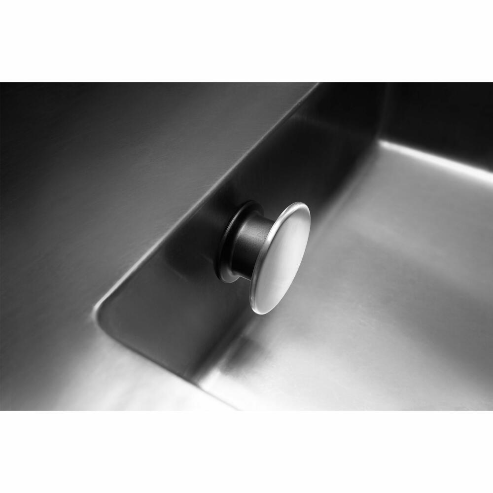 Eva Solo dishcloth holder, dishcloth hook, stainless steel, plastic, Stainless Steel, 530680