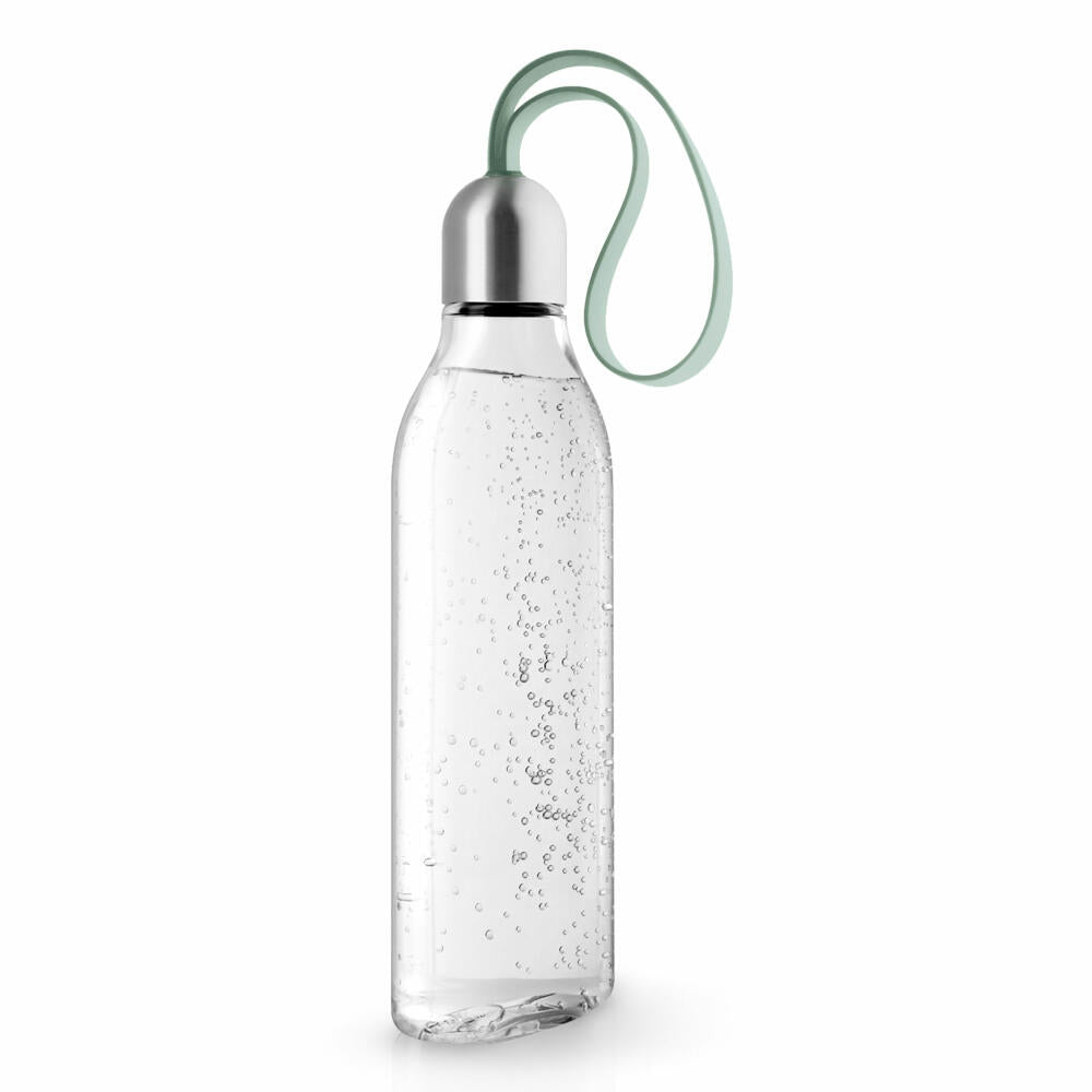 Eva Solo Backpack Drinking Bottle Faded Green, Bottle, Plastic, Silicone, Stainless Steel, Green, 500 ml, 505014