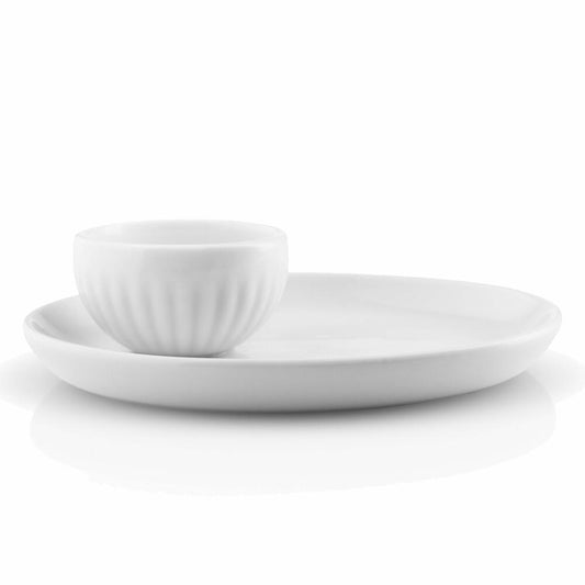 Eva Solo Legio Nova Eierbecher, Eier, Eierständer, Eierhalter, Porzellan, Weiß, 10 x 12 cm, 887275