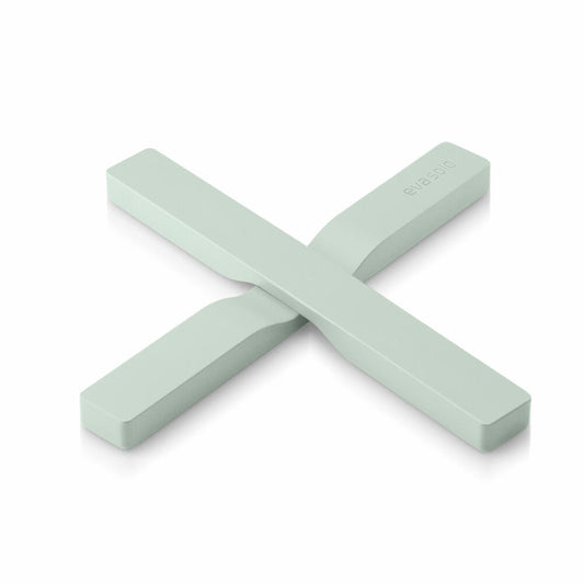 Eva Solo Magnetischer Untersetzer 2-tlg., Topfuntersetzer, Nylon, Silikon, Sage, 530764