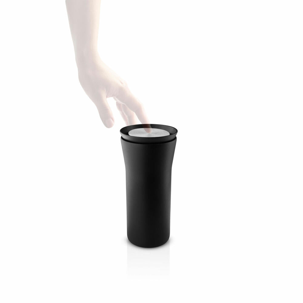 Eva Solo City To Go Cup Black, thermal mug, insulated mug, thermal mug, stainless steel / plastic, black, 350 ml, 567042