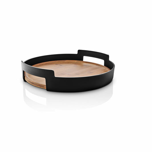 Eva Solo Serviertablett Nordic Kitchen, Bambus, Kunststoff, Black, 35 cm, 520449
