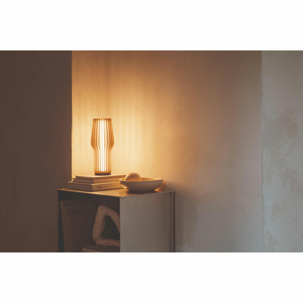 Eva Solo Radiant LED light Oak, decorative light, wireless lighting, oak wood, plastic, oak, 28.5 cm, 571381
