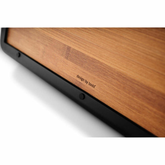 Eva Solo Tablett Nordic Kitchen, Serviertablett, Bambus, Kunststoff, Black, 35 x 50 cm, 520446