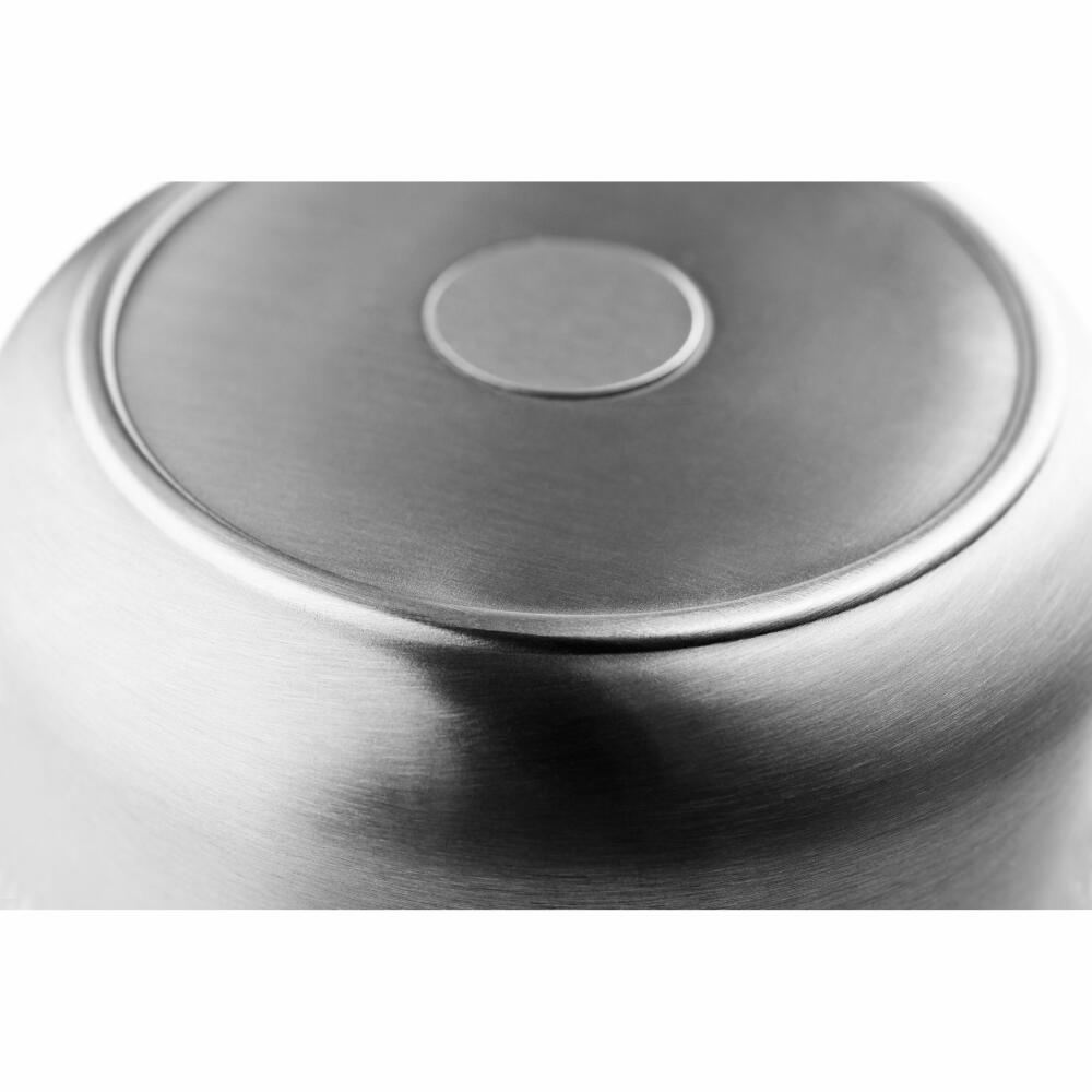 Eva Solo Eiseimer Liquid Lounge mit Löffel, Edelstahl, Brushed Steel, 14 cm, 822015