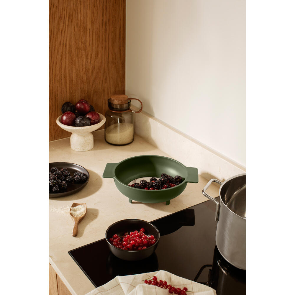 Eva Solo Sieb Green tools, Edelstahl, Kunststoff, Green, 531542