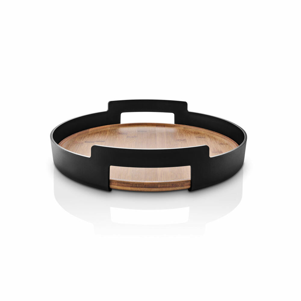 Eva Solo Serviertablett Nordic Kitchen, Bambus, Kunststoff, Black, 35 cm, 520449