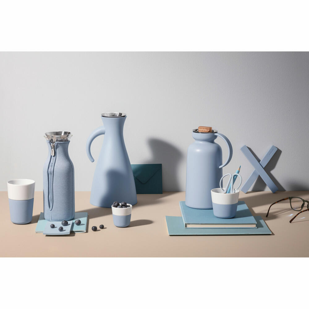 Eva Solo Lungo Mug Blue Sky, set of 2, coffee mug, porcelain / silicone, 230 ml, 501127