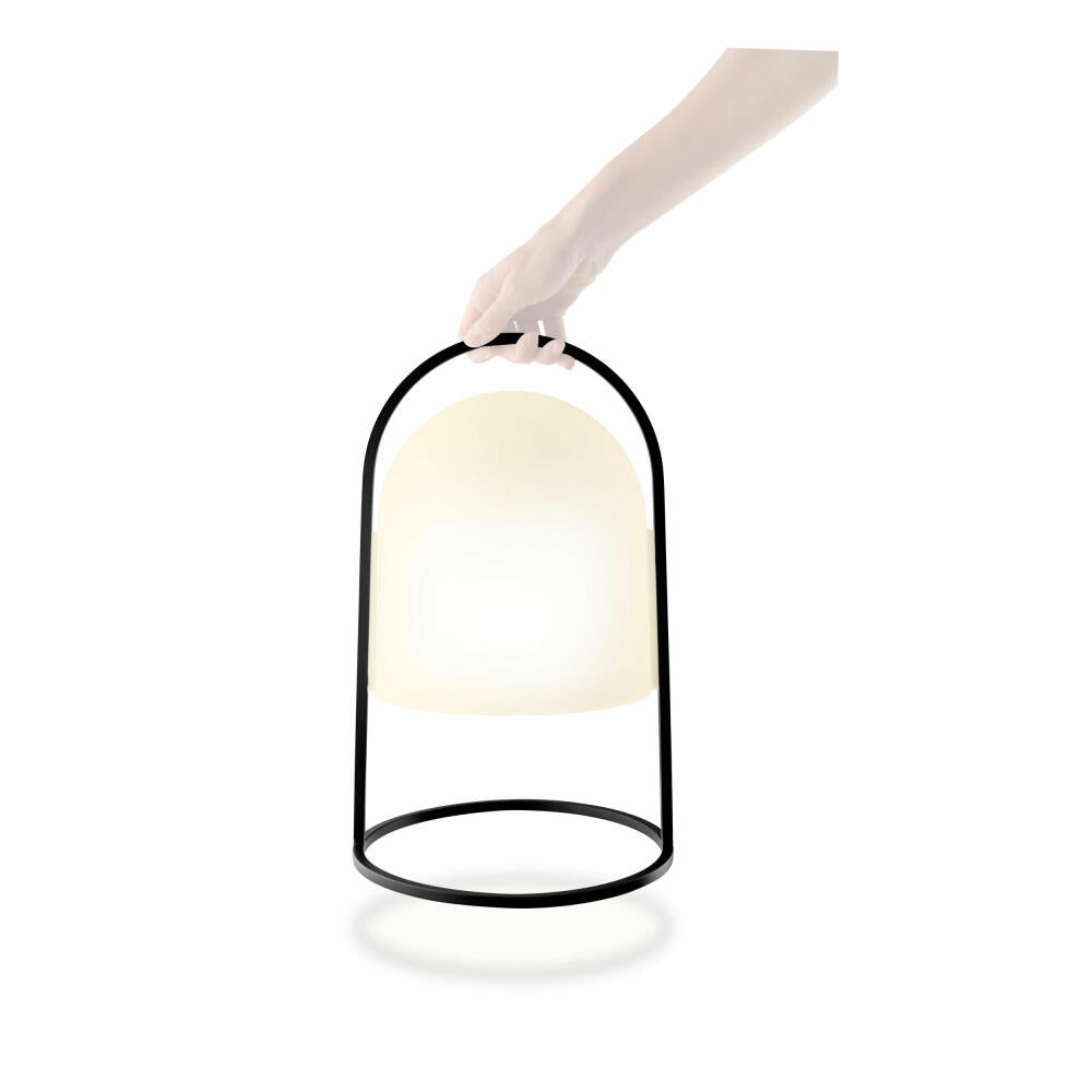 Eva Solo solar light, outdoor light, garden light, solar light, plastic / powder-coated steel, H 43 cm, 571317