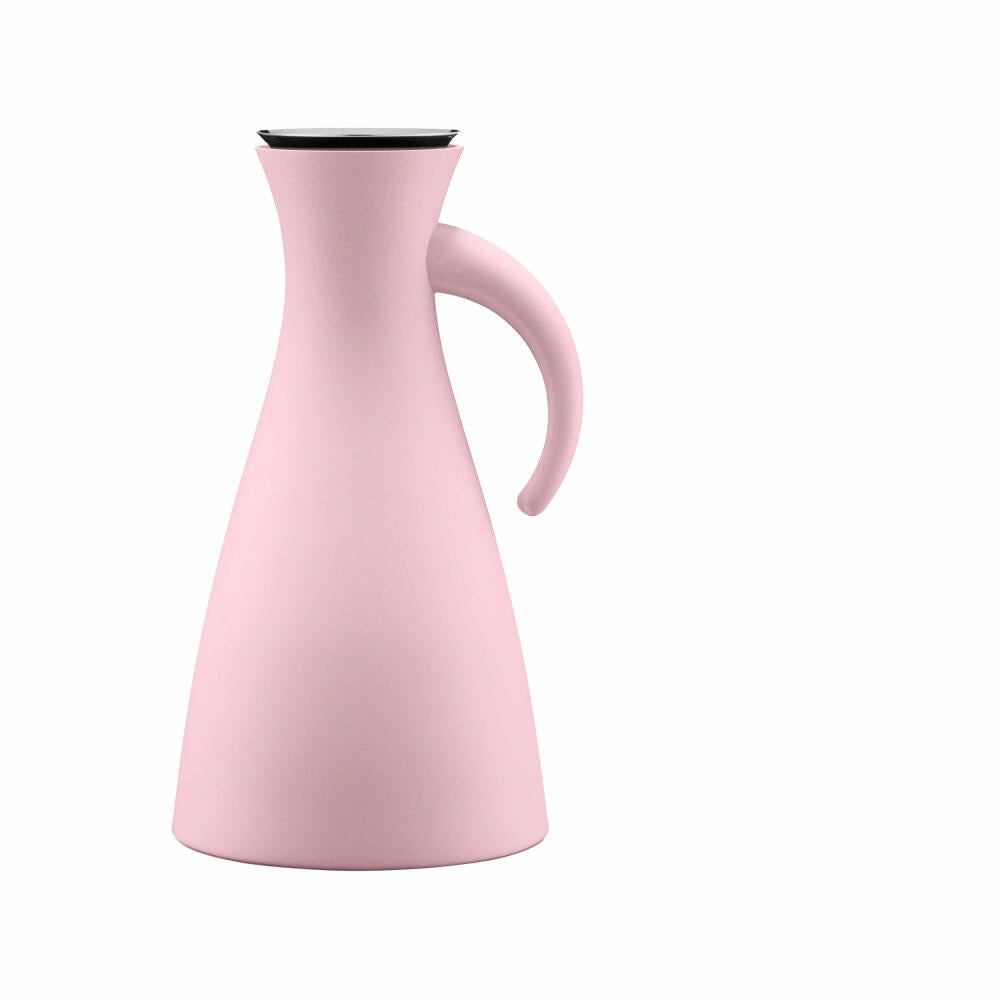 Eva Solo Insulated Jug Rose Quartz, Coffee Pot, Teapot, Jug, Stainless Steel, Glass, Plastic, Pink, 1 L, 502833