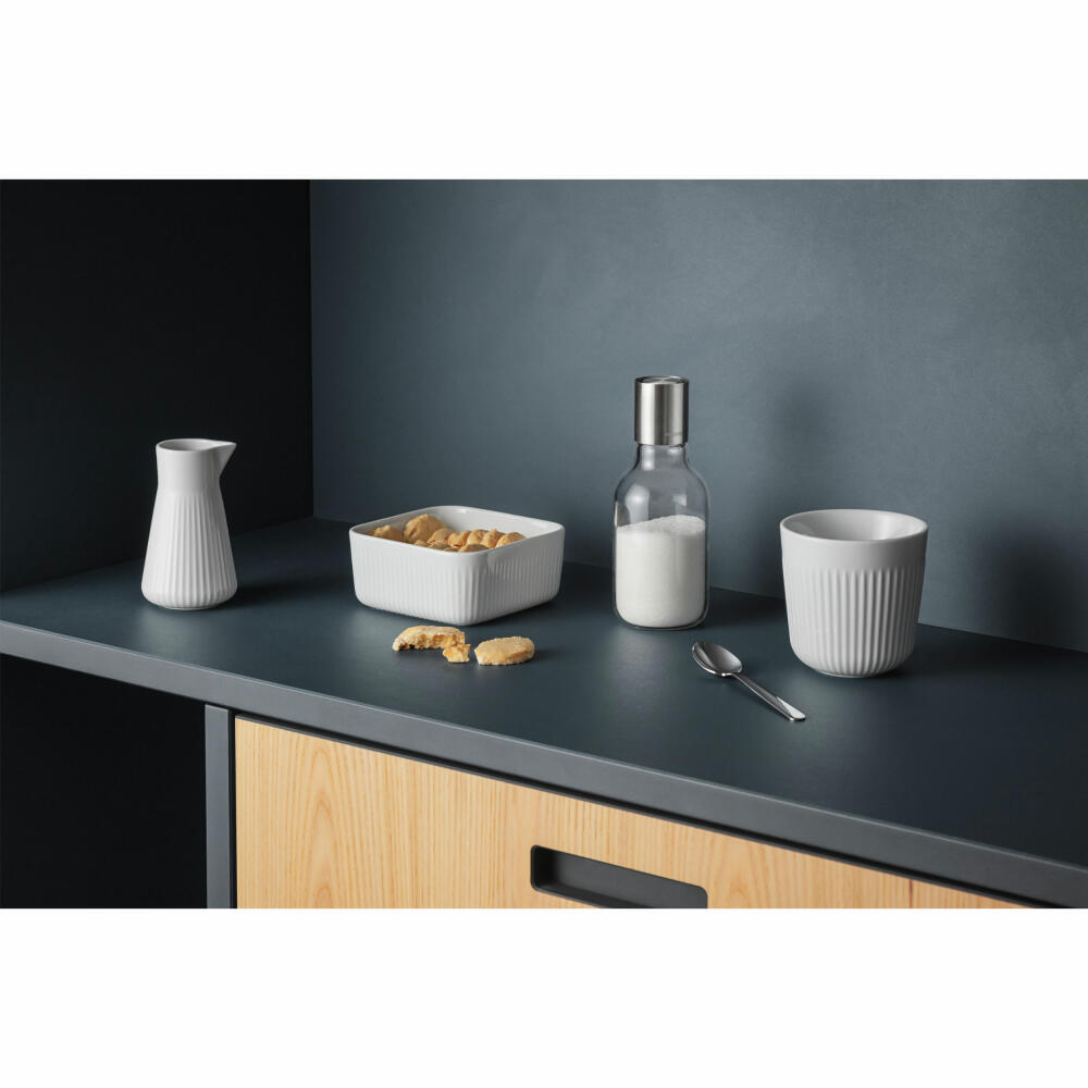 Eva Solo Zuckerspender, Zuckerbehälter, Edelstahl, Kunststoff, Transparent, 350 ml, 567688