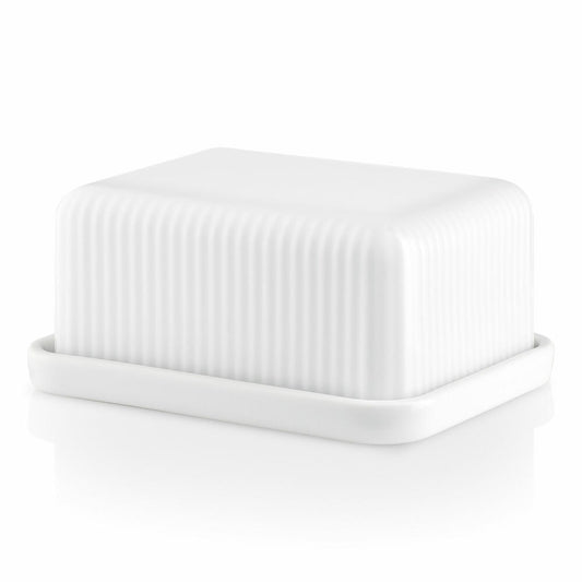 Eva Solo Butterdose, Butterglocke, Butterschale, Porzellan, 5,7x9,6x12 cm, Weiß, 886263