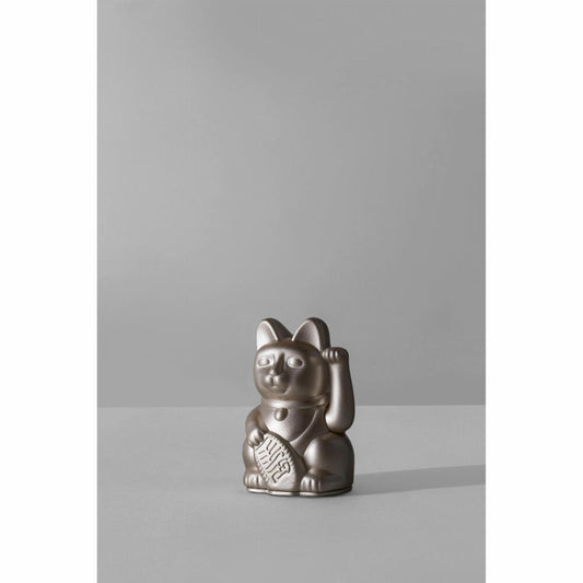 Donkey Products Lucky Cat Mini, Winkekatze, Glücksbringer, Kunststoff, Moonlight, 10 cm, 330636