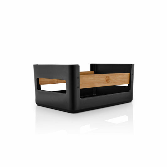 Eva Solo Aufbewahrungskiste Nordic Kitchen, Bambus, Kunststoff, Black, 26 x 18 cm, 520445