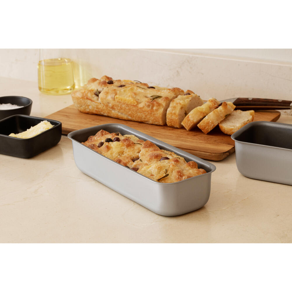 Eva Solo Bread/Cake Pan Professional, Aluminium, Ceramic Slip-Let Non-Stick Coating, Grey, 1.75 L, 31 x 11 x 6.5 cm, 202032