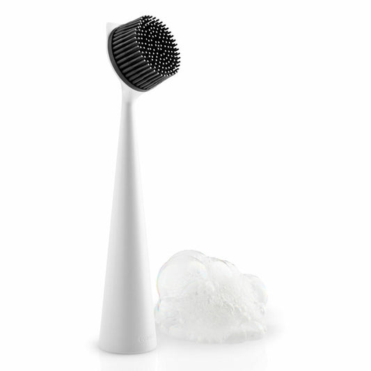 Eva Solo Dishwashing Brush Marble Grey, Washing Up Brush, Brush, Silicone, Plastic, Nylon, Steel, Grey, 530686