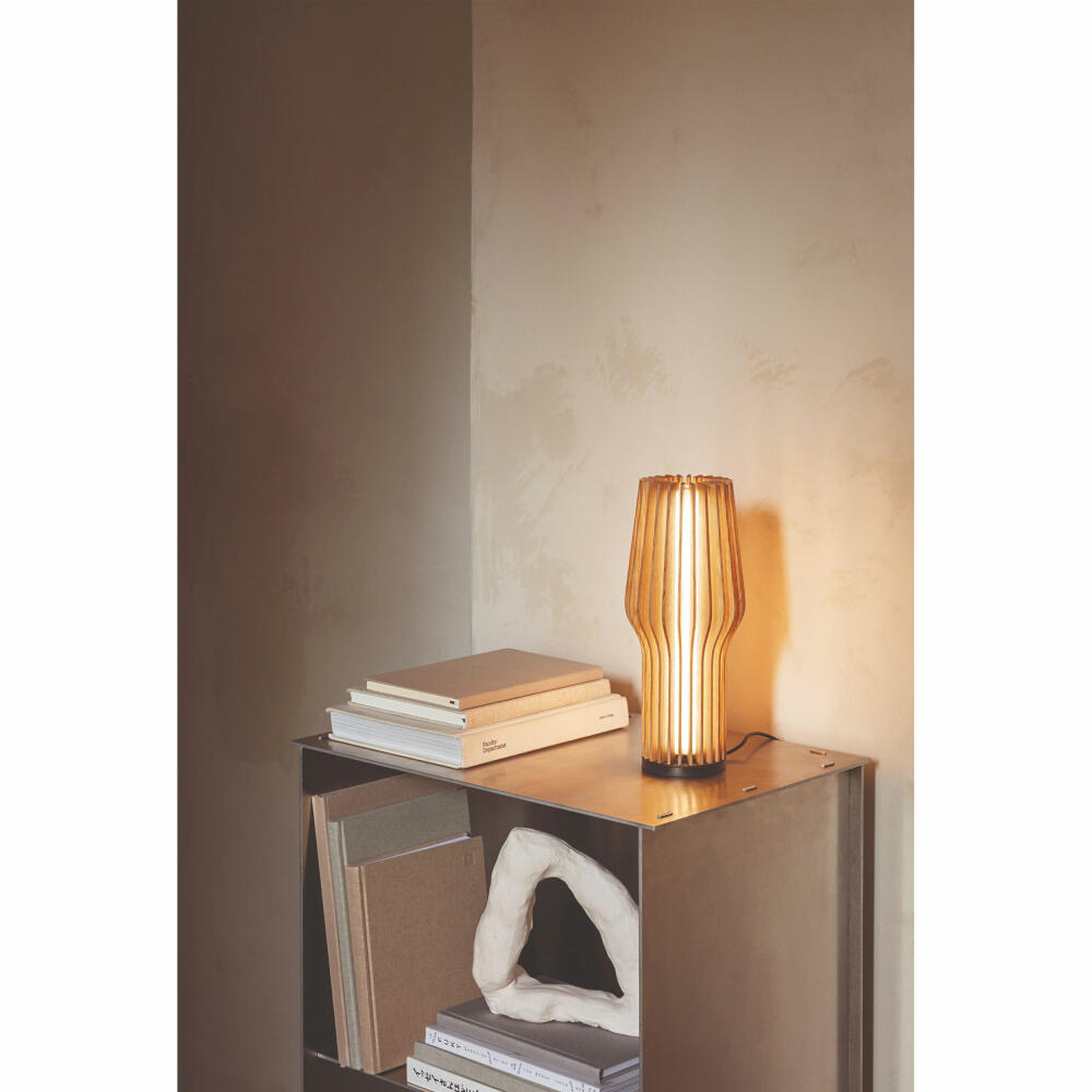 Eva Solo Radiant LED light Oak, decorative light, wireless lighting, oak wood, plastic, oak, 28.5 cm, 571381
