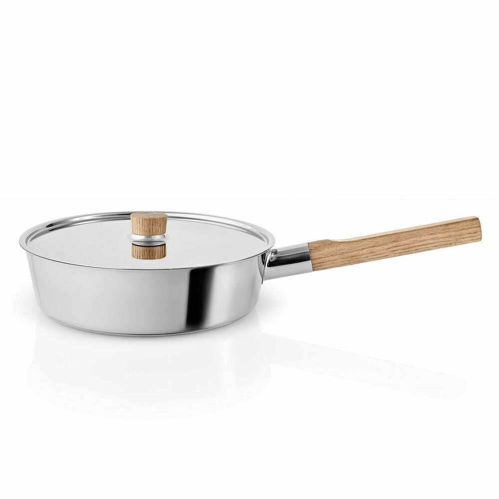 Eva Solo Nordic kitchen Sauteuse, Stieltopf, Topf, Kochtopf, Kasserolle, Kochgeschirr, Edelstahl, Ø 24 cm, 281424