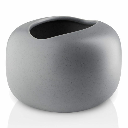 Eva Solo Stone Blumentopf, Pflanzentopf, Blumenvase, Keramik, Hellgrau, Ø 16 cm, 568170
