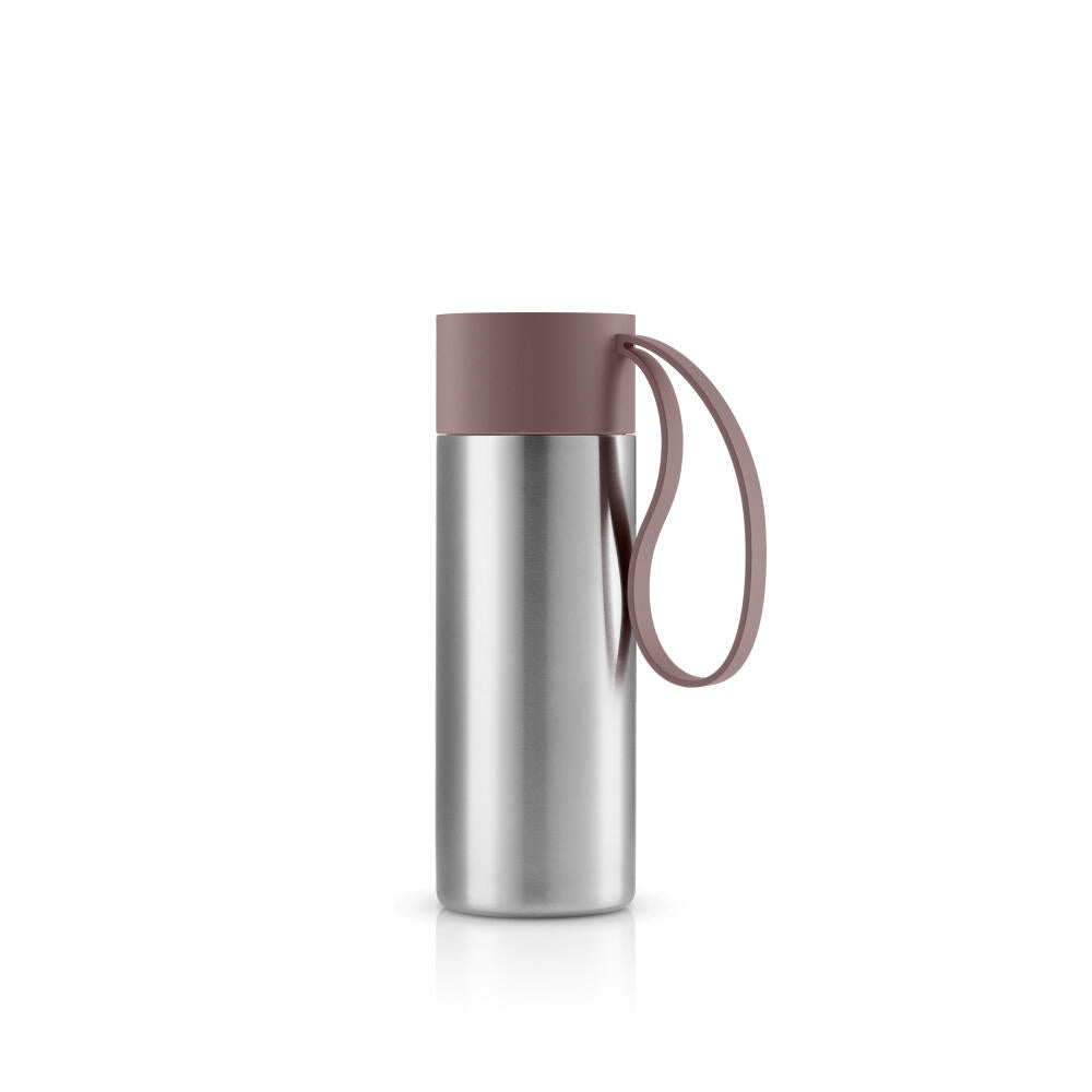 Eva Solo To Go Cup, mug, cup, stainless steel, plastic, Vintage Brown, 0.35 L, 567006