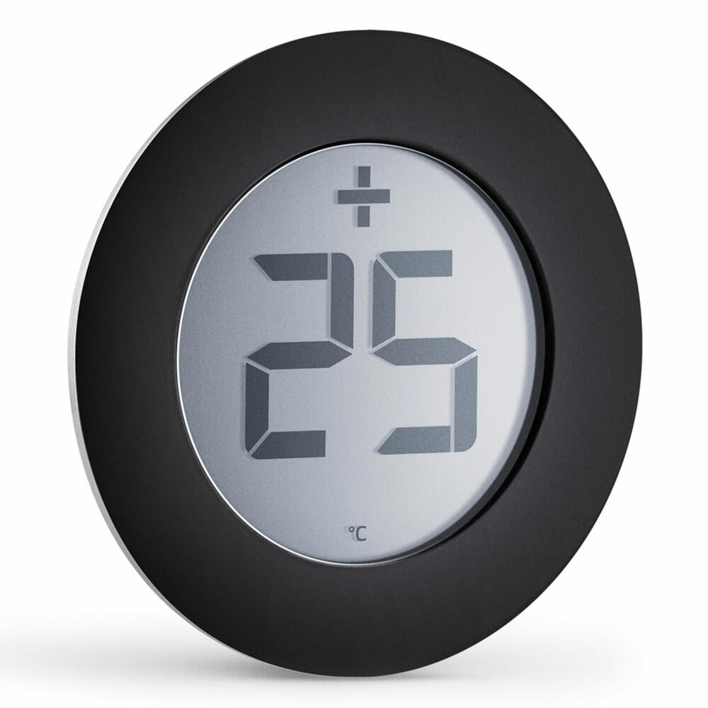 Eva Solo Digitales Außenthermometer, Thermometer, Temperatur-Anzeige, Kunststoff/ Edelstahl, Ø 8.5cm, 567768
