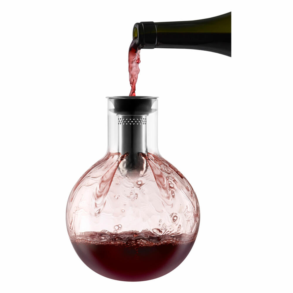 Eva Solo Dekantierkaraffe, Dekanter, Glaskaraffe, Glas, Karaffe, Transparent, 0.75 L, 567474