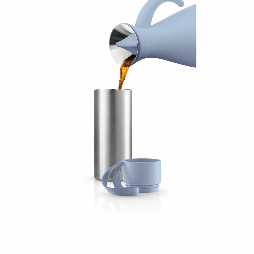 Eva Solo To Go Cup Blue Sky, thermal mug, insulated mug, thermal mug, stainless steel / plastic / silicone, 350 ml, 567040