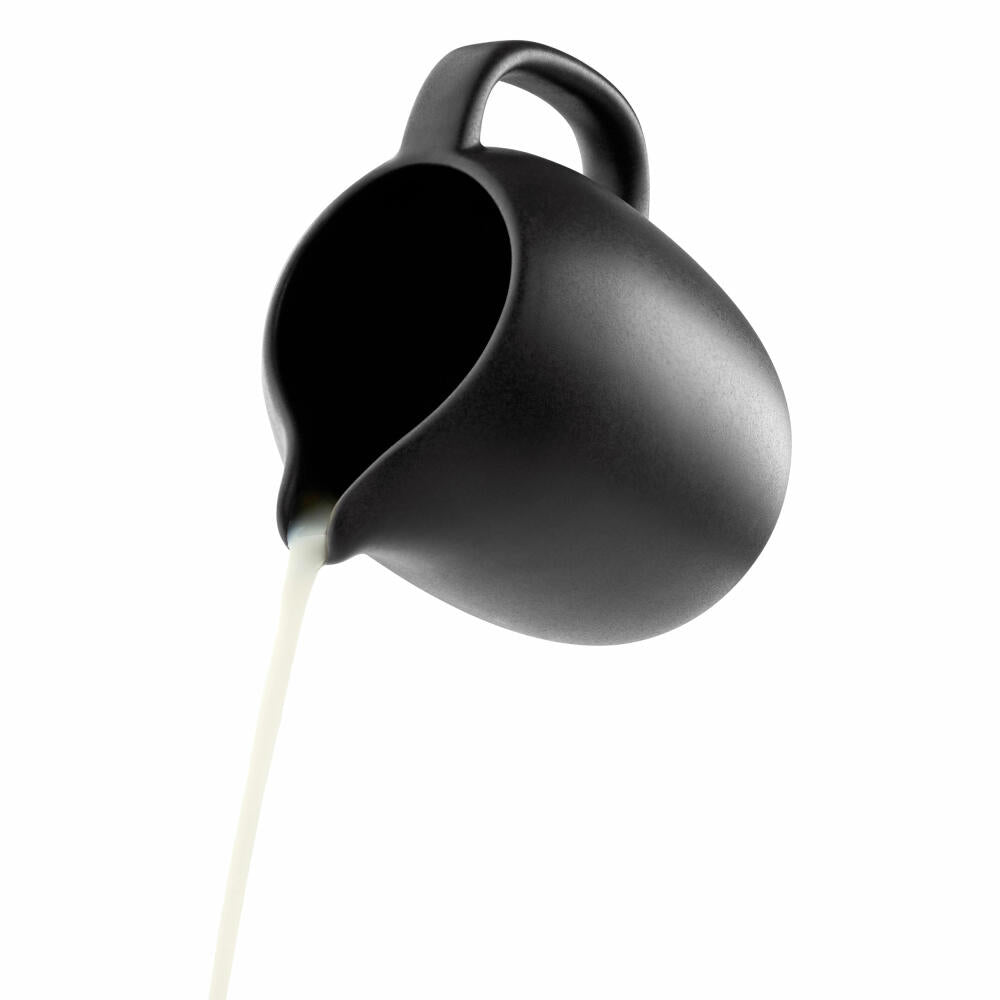 Eva Solo Nordic kitchen Kanne, Saftkanne, Milchkanne, Wasserkanne, Servierkanne, Feinsteinzeug, Schwarz, 0.5 L, 502798
