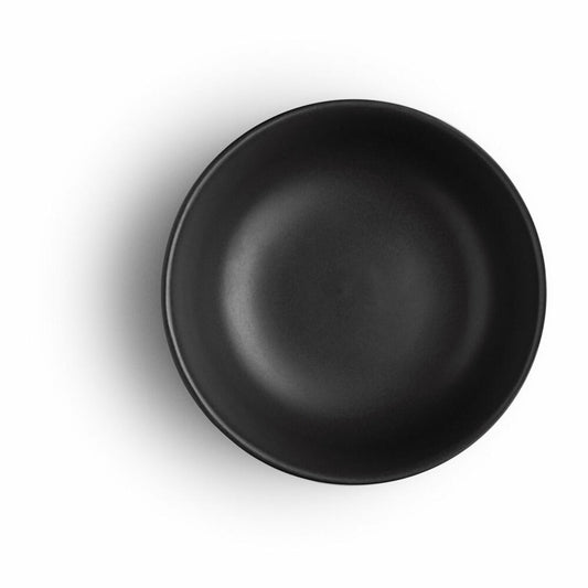 Eva Solo Nordic kitchen Schale, Schälchen, Salatschale, Dessertschale, Feinsteinzeug, Schwarz, Ø 13.5 cm, 400 ml, 502791