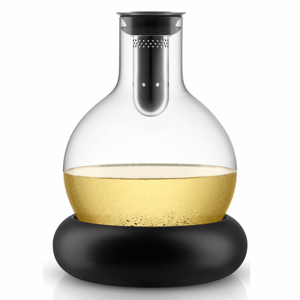 Eva Solo decanter with cooling element, decanter, glass carafe, carafe, glass, transparent, 0.75 L, 567473