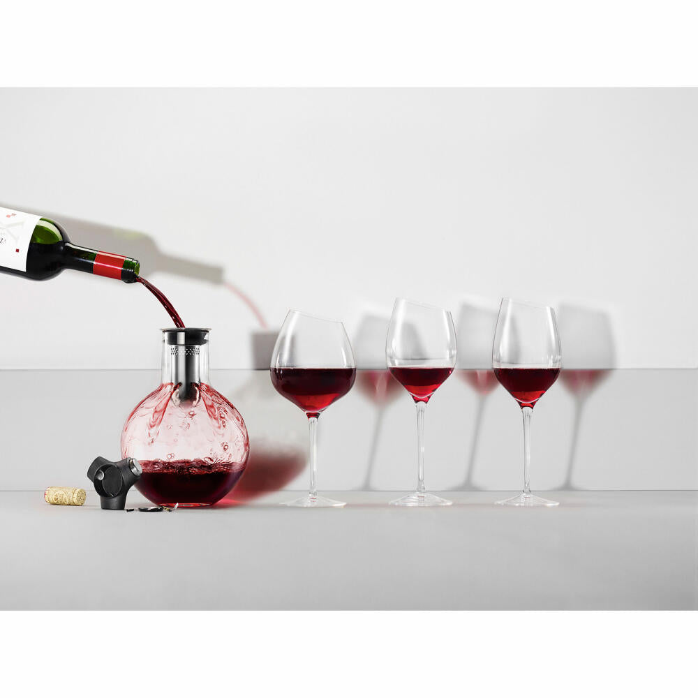 Eva Solo Dekantierkaraffe, Dekanter, Glaskaraffe, Glas, Karaffe, Transparent, 0.75 L, 567474