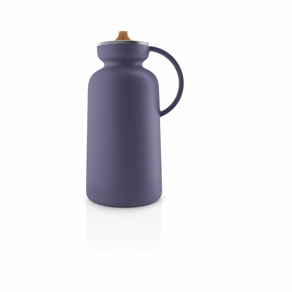 Eva Solo Silhouette Insulated Jug, Coffee Pot, Teapot, Thermos Jug, Jug, Violet Blue, 1 L, 502874