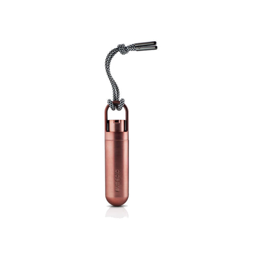 Eva Solo Minidispenser für Handdesinfektionsgel, Spender, Schlüsselanhänger, Kordel, Kunststoff, Bronze, 17 ml, 567902