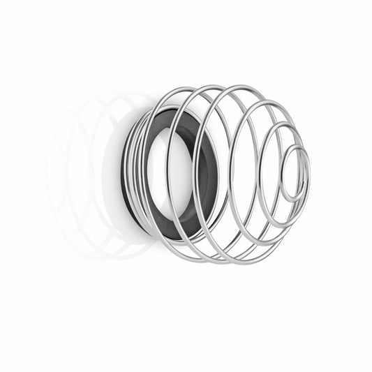 Eva Solo Meisenknödelhalter für Fenster, Vogelfutterspender, Edelstahl, Stainless Steel, 571017